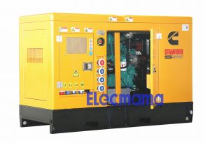 silent diesel generator with sockets -- customized type