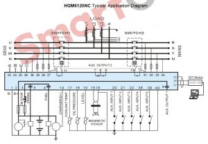 Smartgen HGM 6120NC wiring diagram