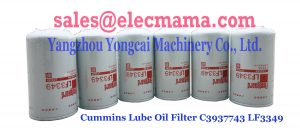 Cummins oil filter C3937743 LF3349