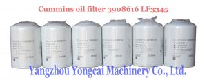 Cummins oil filter 3908616 LF3345