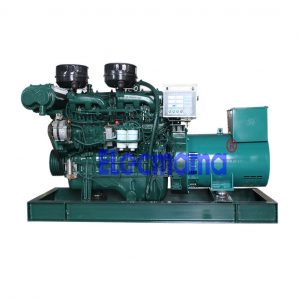 100kw Yuchai marine auxiliary diesel generator set