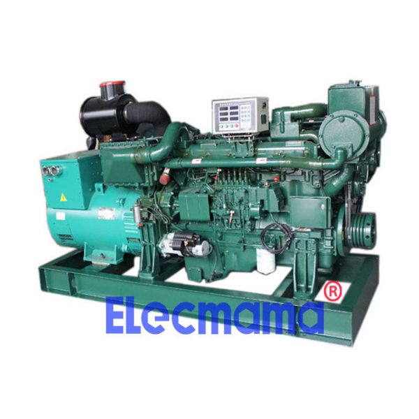 200kw Yuchai marine auxiliary diesel generator set