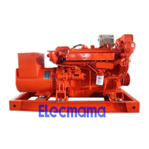 90kw Yuchai marine auxiliary diesel generator set -2