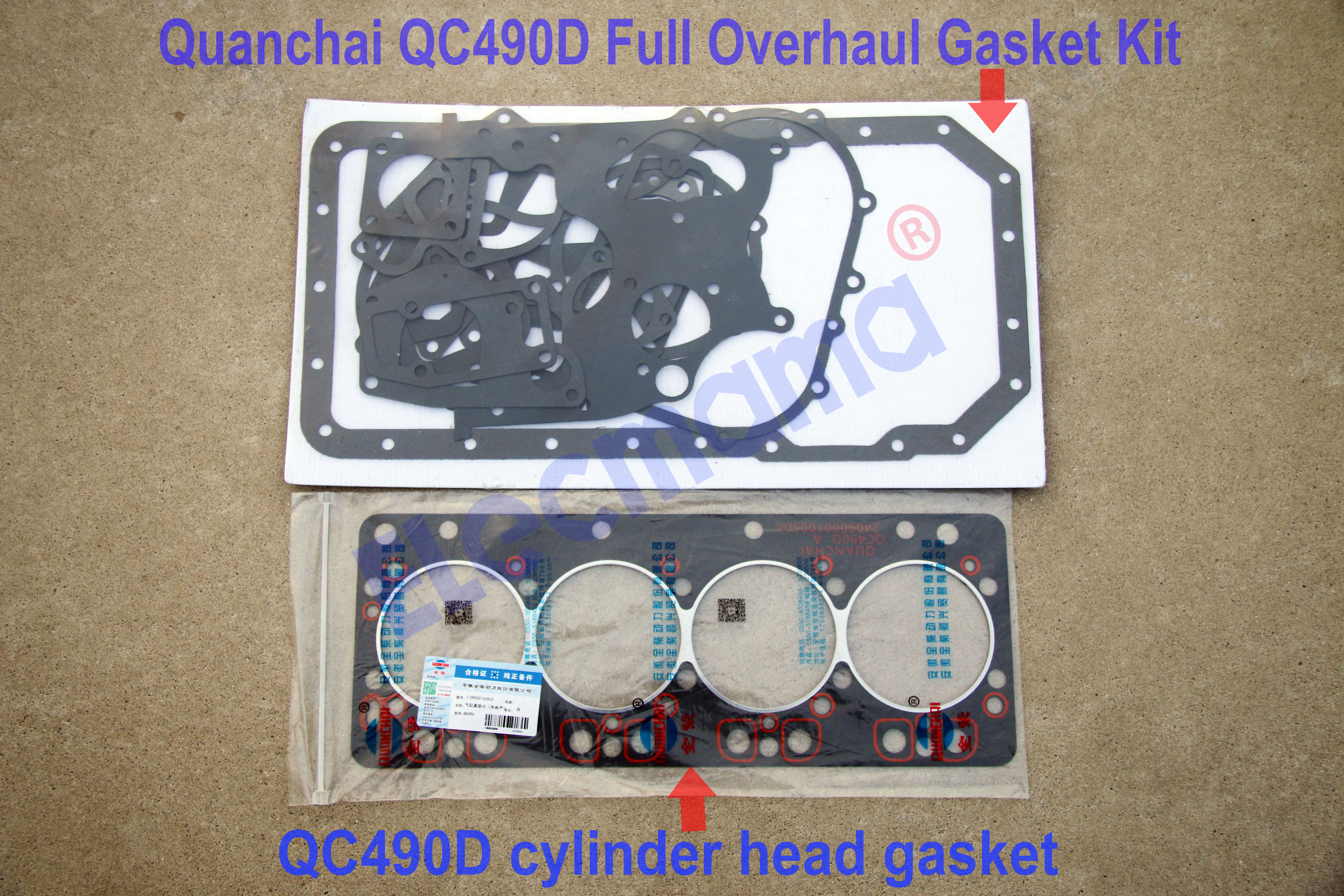 head gas kit