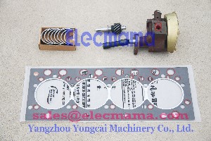 Yangdong Y4100D cylinder head gasket and connecting rod bearings and oil pump