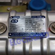 Y4102ZLD Yangdong diesel engine nameplate