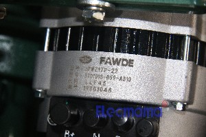 FAW 4DW91-29D engine alternator