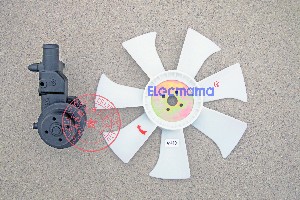 Yangdong YSD490ZLD cooling fan and YSD490ZLD water pump