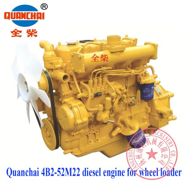 Quanchai 4B2-52M22 diesel engine for wheel loader