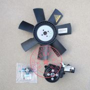 FAW 4DW81-23D radiator fan propeller, water pump and thermostat