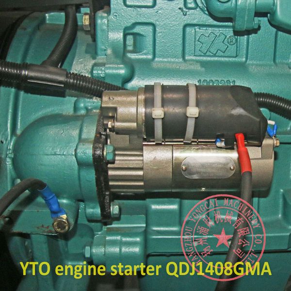 YTO LR4B5-15 starter motor QDJ1408GMA 12V 3.8kw
