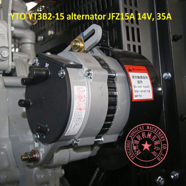 YTO YT3B2-15 alternator JFZ15A