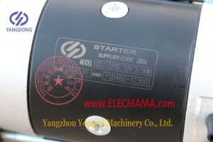 Yangdong diesel engine starter motor QDJ1329D 12V 3.5kw