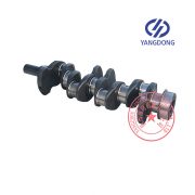 Yangdong 4 cylinders diesel engine crankshaft