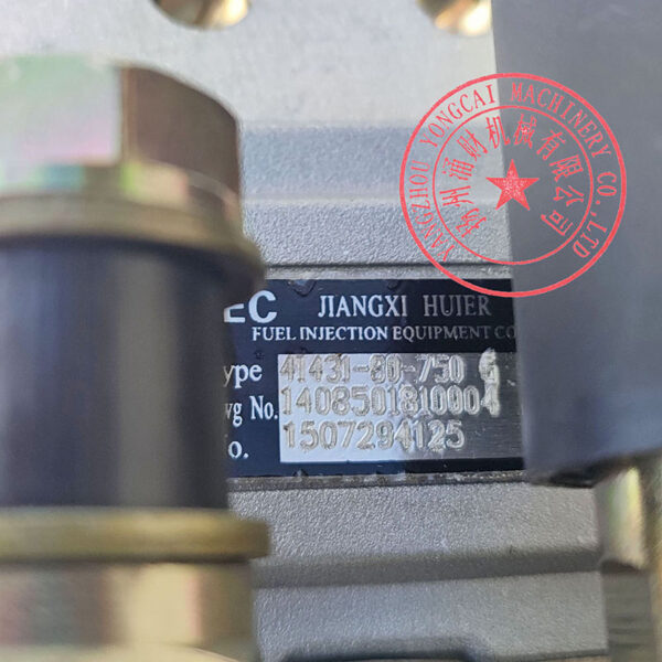 Jiangxi Huier Fuel Injection Pump 4I431-80-750