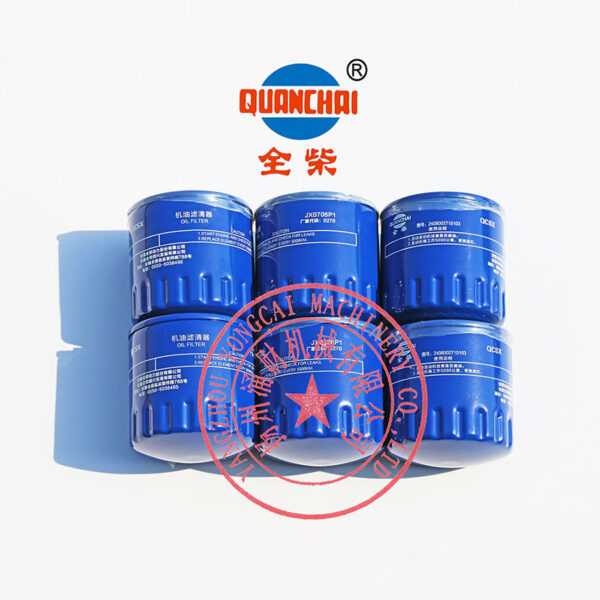 Quanchai QC385D oil filter -5