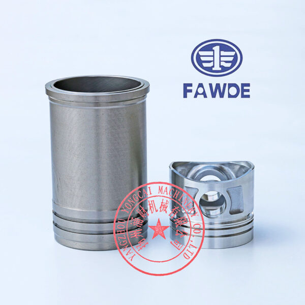 FAW 4DW91-38D cylinder liner and piston -1