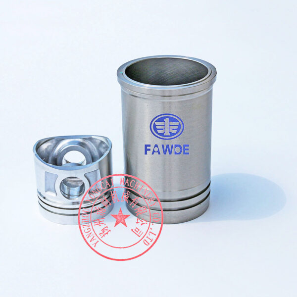FAW 4DW91-38D cylinder liner and piston -2