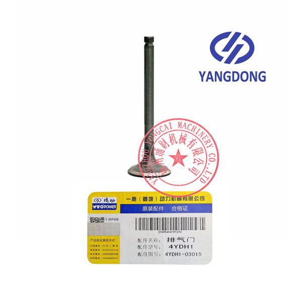 Yangdong Y4102D exhaust valve -3