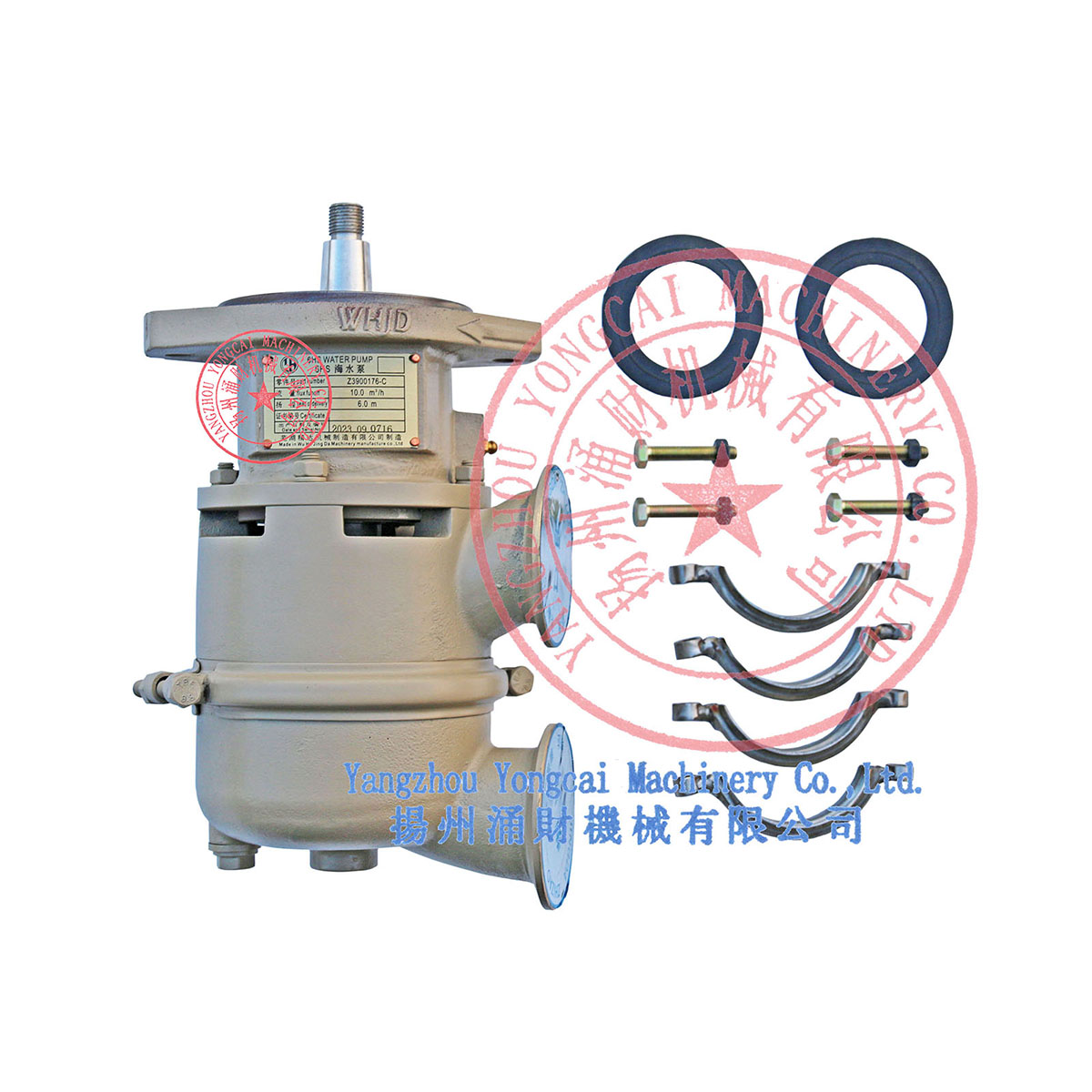 Sea Water Pump Z3900176-C | Yangzhou Yongcai Machinery Co., Ltd.